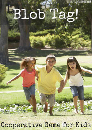 UPS 200x100 Children playing blob tag